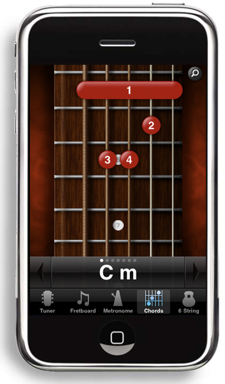 guitar iphone app gtk