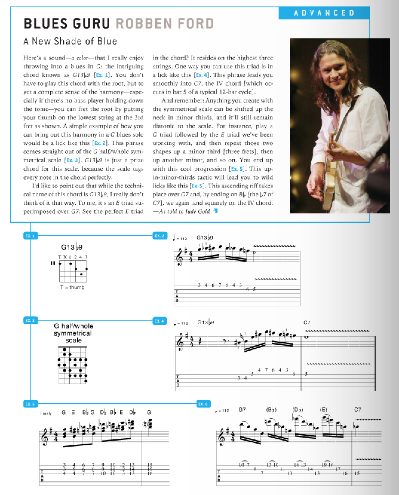 Robben Ford Guitar Lesson