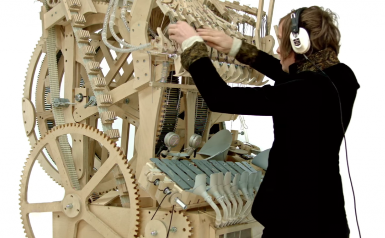 Musical Marble Machine