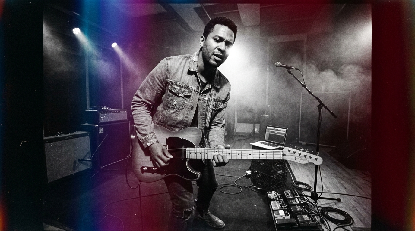 modern country guitarist